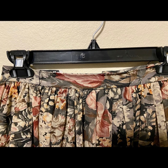 Vintage Floral Skirt Mr Beau by RL Davis 70s - Picture 3 of 10